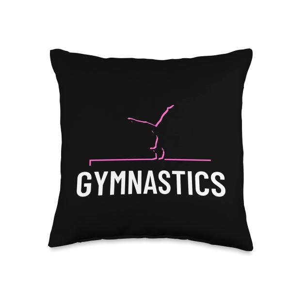 Gymnastics Cool Design - Tumbling Throw Pillow