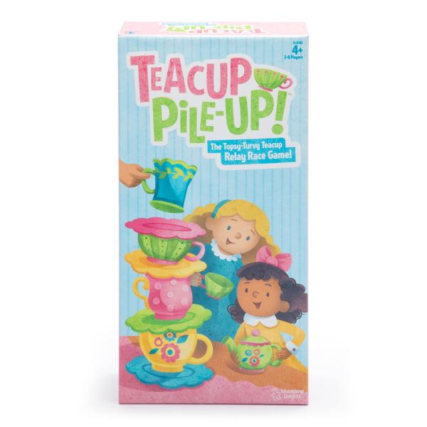 Educational Insights Teacup Pile-Up! Relay Game, P...