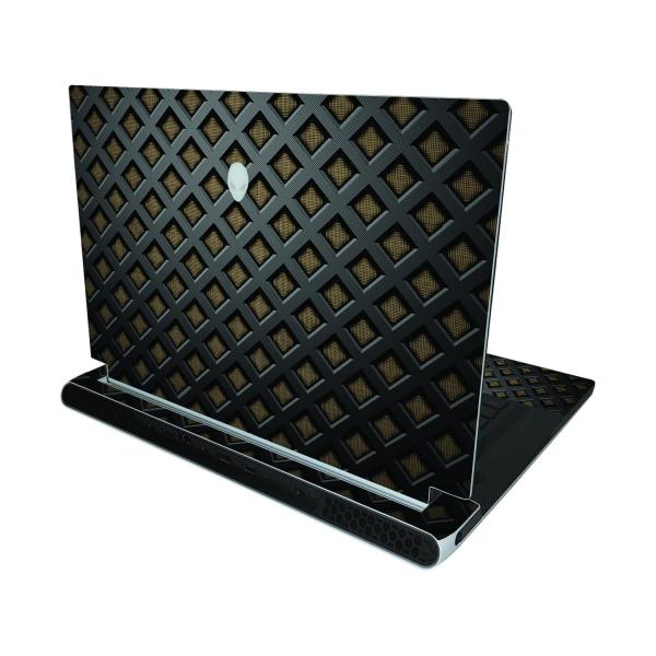 MightySkins Skin Alienware X17 R1 (2021) 対応 - ブラック...