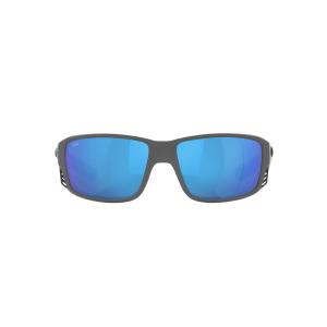 Costa Del Mar メンズ マグロアレイ プロサングラス, グレー/偏光ブルーミラー580g。, 60 mm