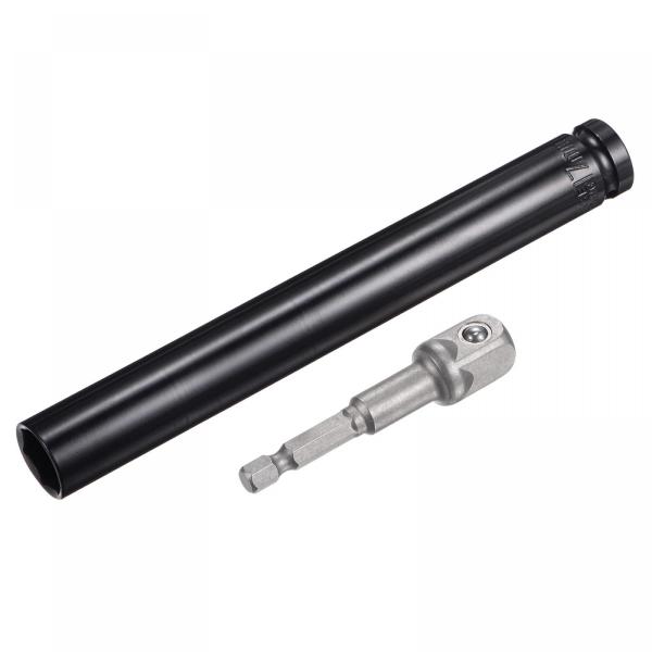uxcell 1/2インチ ドライブソケットアクセサリーセット 深さ17mm 6点インパクトソケット...
