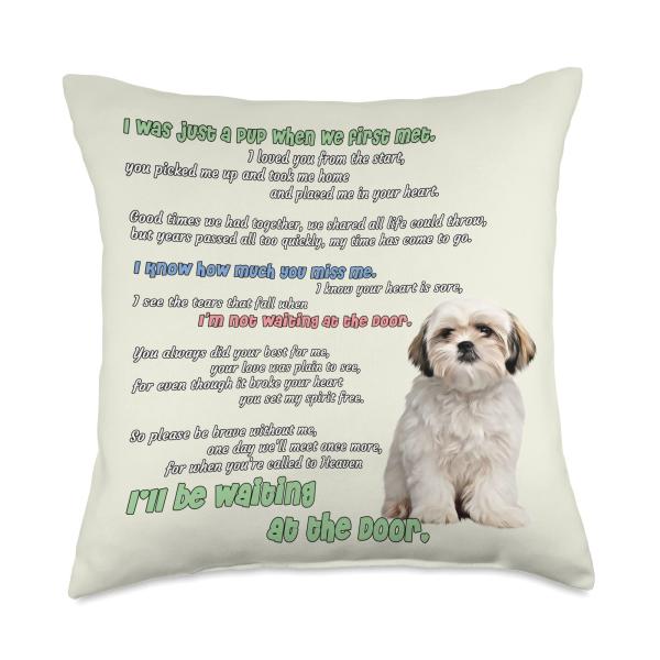 Shih Tzu Memorial Sympathy Gift Pet Dog Keepsake C...
