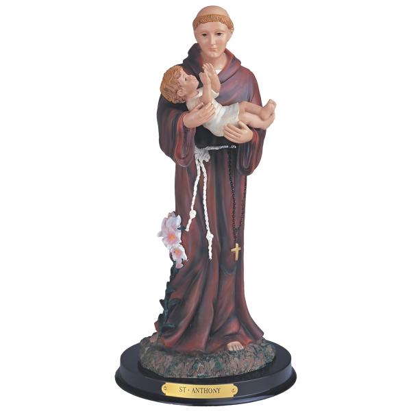 ICE Armor 12" H Saint Anthony Statue Anthony of Pa...