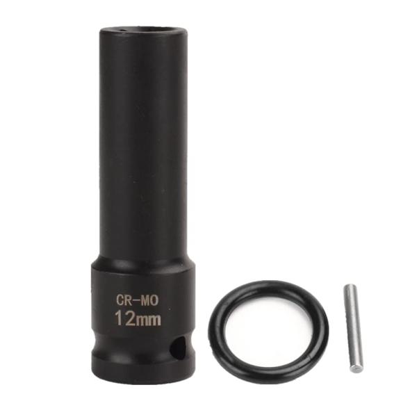 FLZOSPER 1/2インチドライブ x12mm ディープ6ポイントインパクトソケット CR-MO