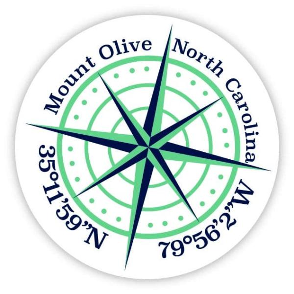 Mount Olive North Carolina 2-Inch Vinyl Decal Stic...