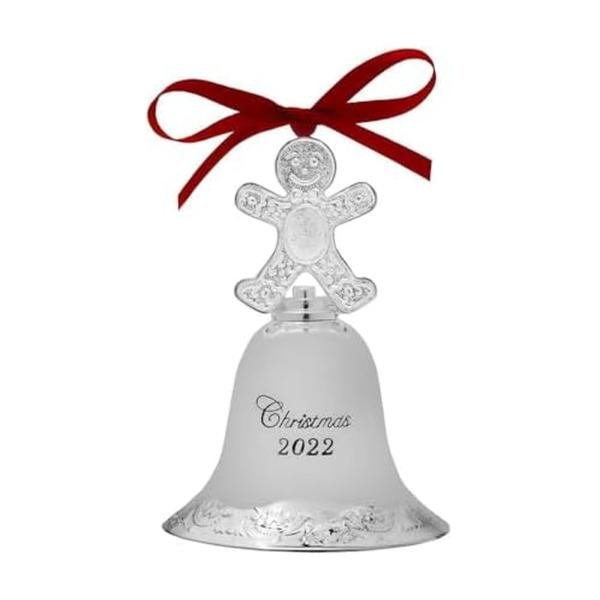 Wallace 2022 Silver-Plated Grande Baroque Bell Orn...