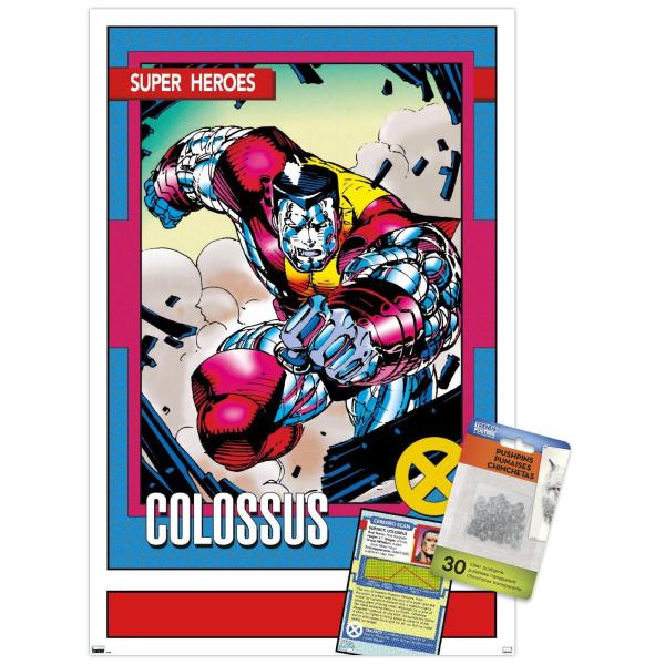 Trends International Marvel Trading Cards - Coloss...