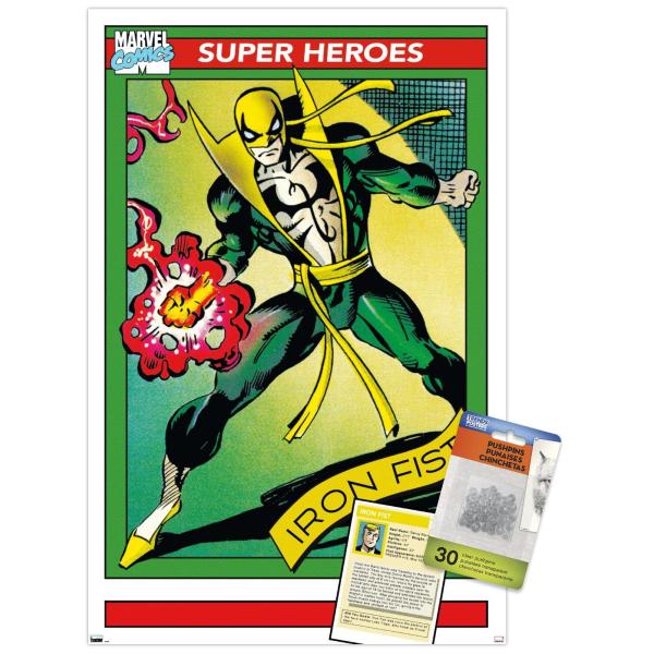 Trends International Marvel Trading Cards - Iron F...