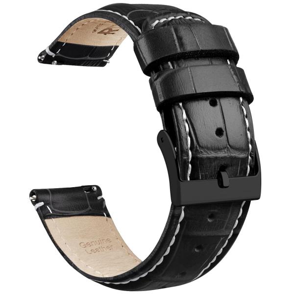 Ritche Christmas Gift 22mm Alligator Grain Watch B...