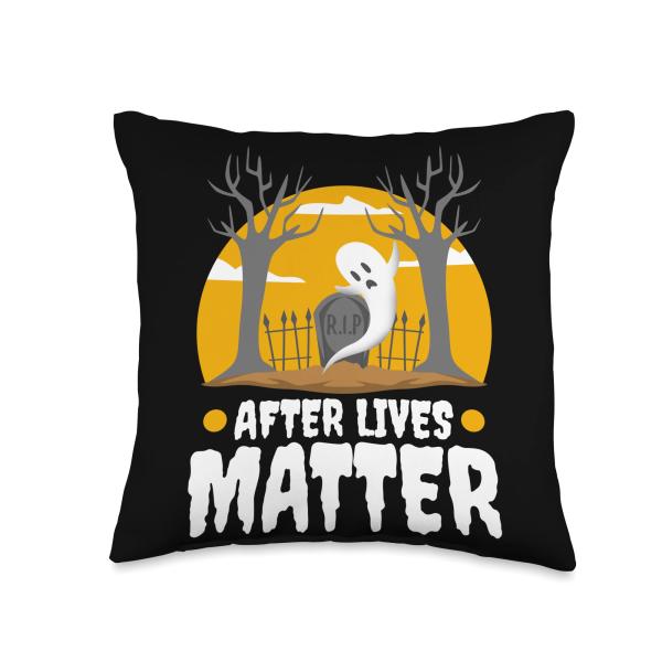 After Lives Matter Throw Pillow