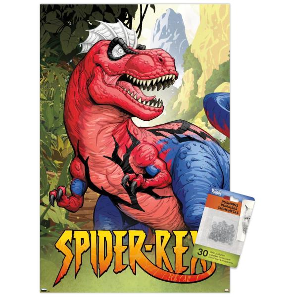 Trends International Marvel Spider-Rex - Portrait ...