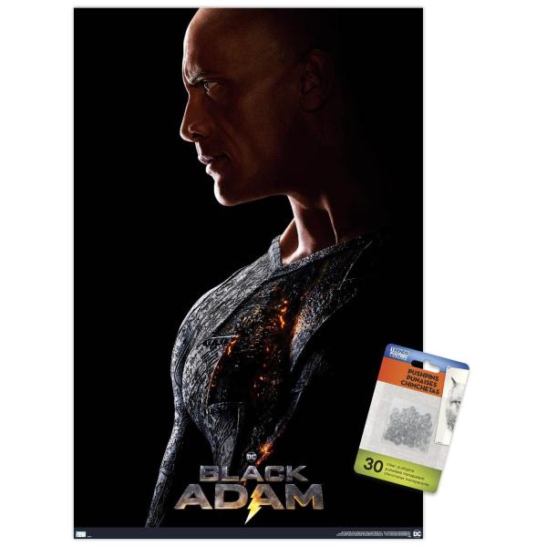 DC Comics Movie Black Adam - Profile One Sheet Wal...
