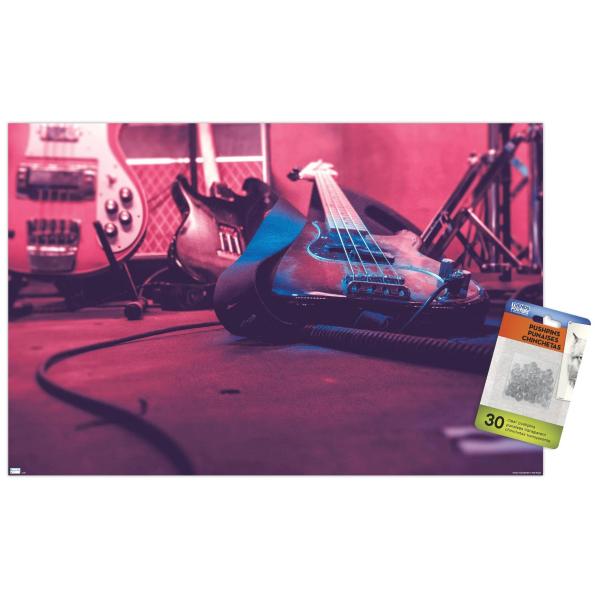 Trends International Guitar Close-Up Wall Poster, ...
