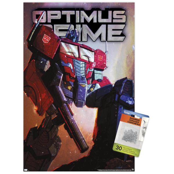 Hasbro Transformers - Optimus Prime Wall Poster wi...