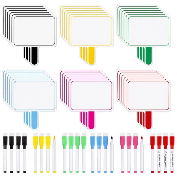 Henoyso 48 Pcs Dry Erase Answer Paddle with Marker...
