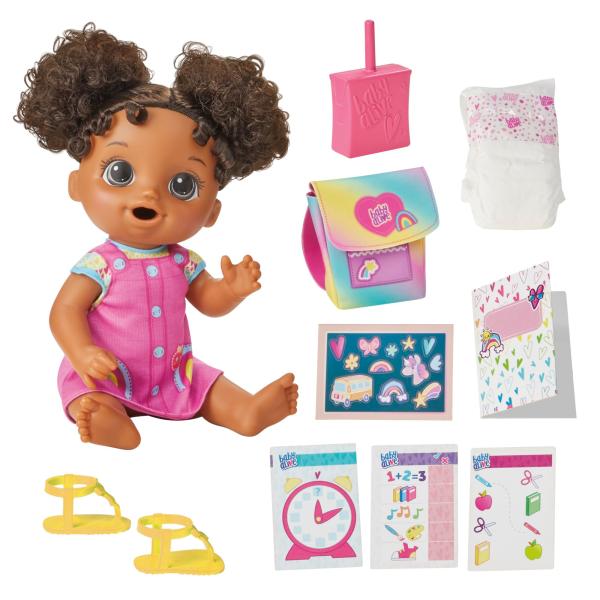 Baby Alive Time for School Baby Doll Set, Back to ...
