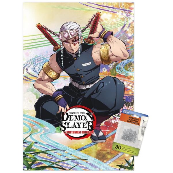Trends International Demon Slayer - Tengen Uzui On...