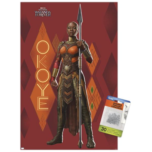 Marvel Black Panther: Wakanda Forever - Okoye Wall...