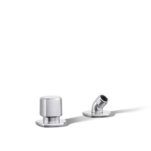 KOHLER 27022-CP オケージョン デッキマウント ハンドシャワーホルダー 双方向切替弁付...