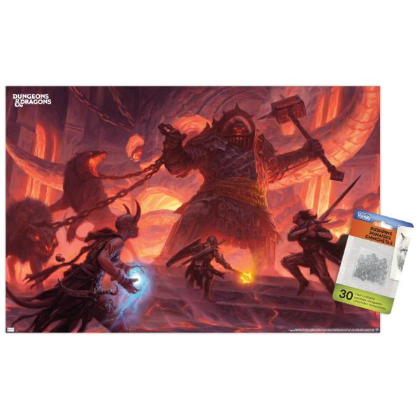Dungeons and Dragons - Fire Giant Wall Poster with...