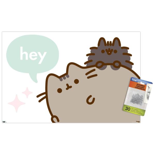 Trends International Pusheen - Hey Wall Poster, 14...