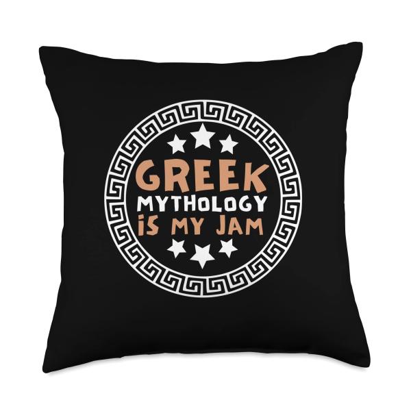 Greek Mythology Gods Ancient Greece Throw Pillow