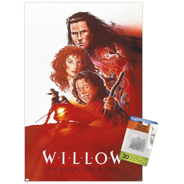 Willow - Teaser One Sheet Wall Poster with Push Pi...