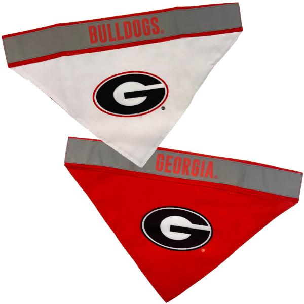 Pets First NCAA Georgia Bulldogs TIE Bandana, Smal...