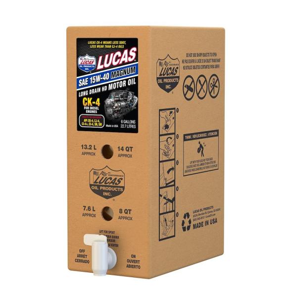 Lucas Oil ルーカスオイル SAE15W-40 CK-4 トラック用ディーゼルオイル