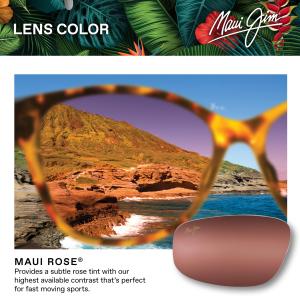 Maui Jim レディース ウッドローズ偏光...の詳細画像4
