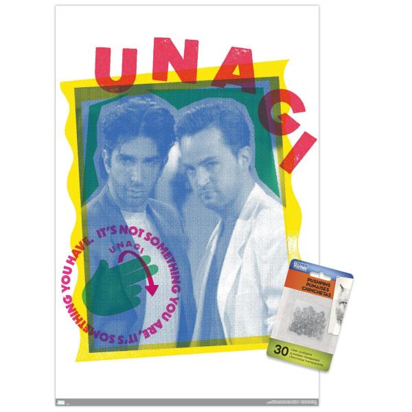 Friends - Unagi Wall Poster with Push Pins