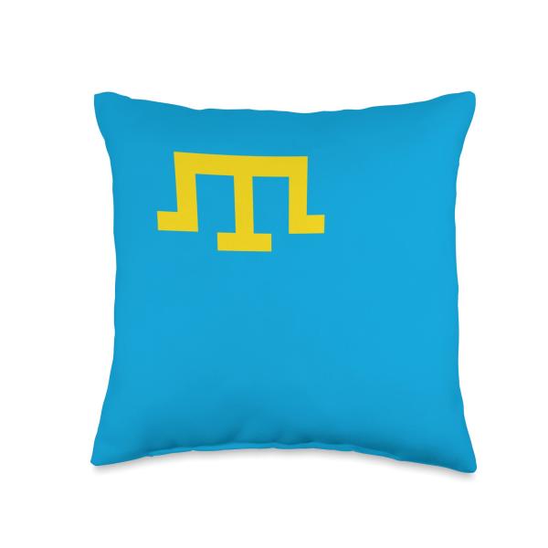 Flag of the Crimean Tartars Throw Pillow