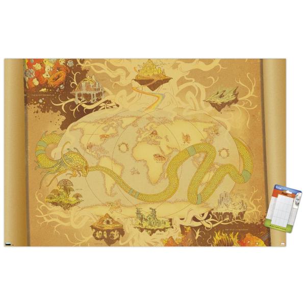 Trends International Marvel: Hero Lands - Realms W...