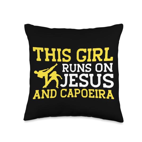 Capoeira Brazil Arts This Girl Runs On Jesus And C...