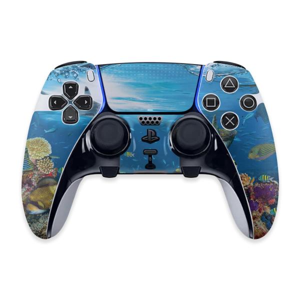 MightySkins Skin PS5 DualSense Edge Controller対応 -...