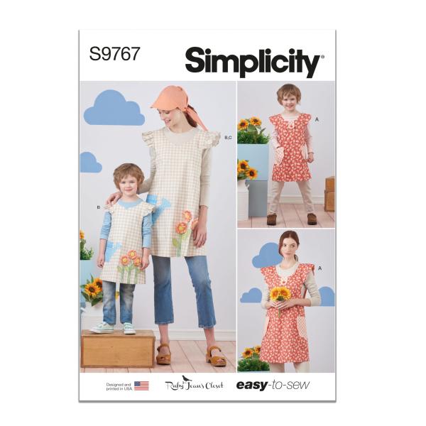 Ruby JeansのクローゼットによるSimplicity 子供用とミスのスカーフハットとラップア...