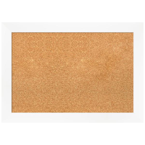 Amanti Art Natural Cork Board for Wall, 19x27 Visi...