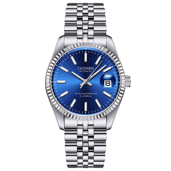 CADISEN 38MM Men's Automatic Mechanical Watch Luxu...