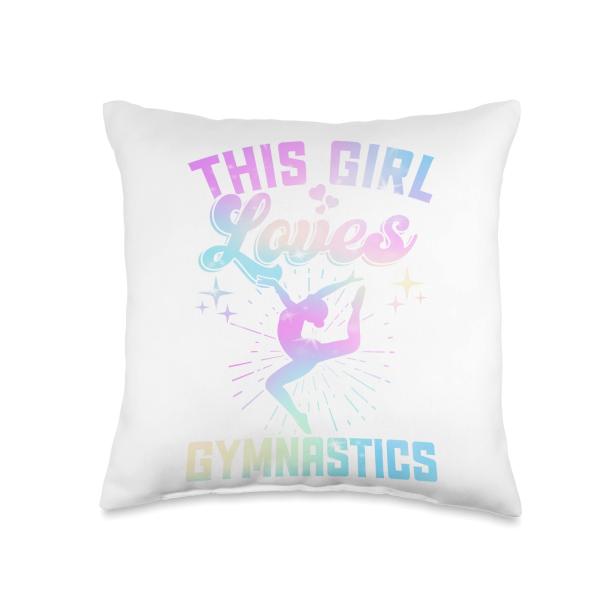 Funny Gymnastics This girl loves Gymnastics Tie Dy...