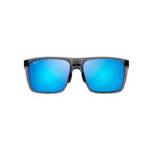 [Maui Jim] サングラス Honokalani メンズ 半透明グレー/ブルーハワイ偏光。 L