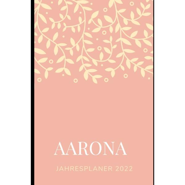 JAHRESPLANER FUeR AARONA 2022: Bullet-Journal Styl...