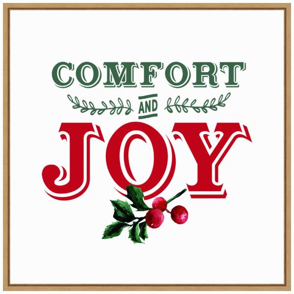 Amanti Art Framed Canvas Wall Art 30x30 Comfort an...