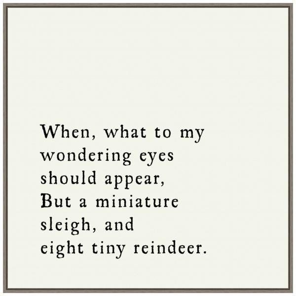Amanti Art Framed Canvas Wall Art 30x30 Eight Tiny...