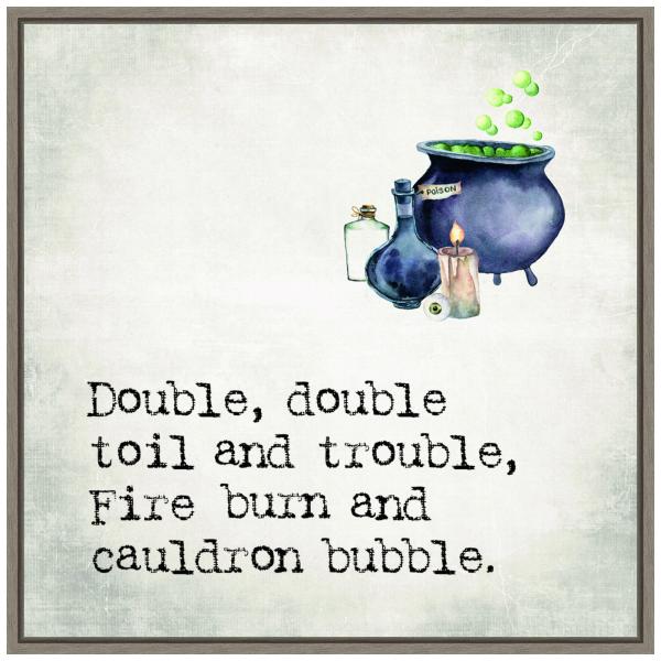 Amanti Art Framed Canvas Wall Art 30x30 Double Dou...