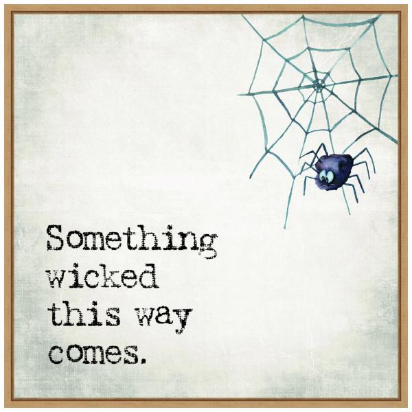 Amanti Art Framed Canvas Wall Art 30x30 Something ...
