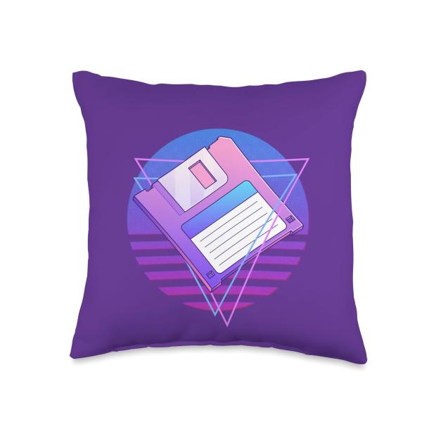 Retro PC Computer 80s Vaporwave Memorobelia Tops V...