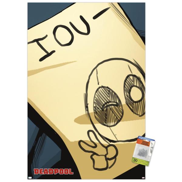 Trends International Marvel Comics Deadpool - IOU ...