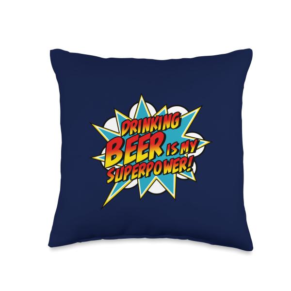 Drinking Beer Is My Superpower Funny Superhero Dri...