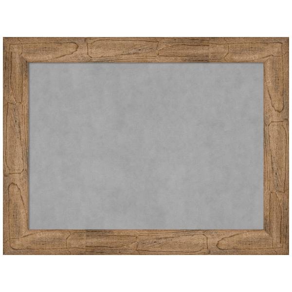 Amanti Art Brown Framed Magnetic Board 26x34 Mediu...