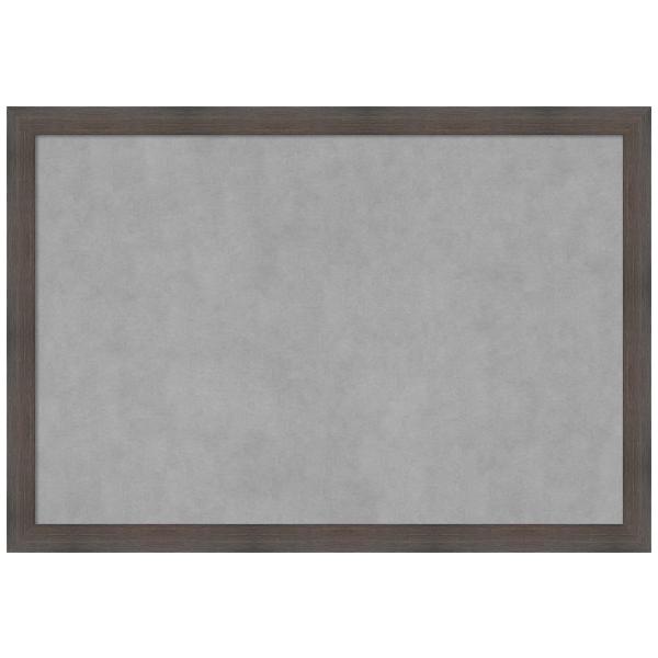 Amanti Art Brown Framed Magnetic Board 27x39 Large...